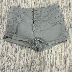Women’s silver shorts